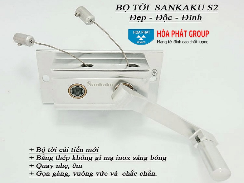 bộ tời giàn phơi thông minh sankaku S02