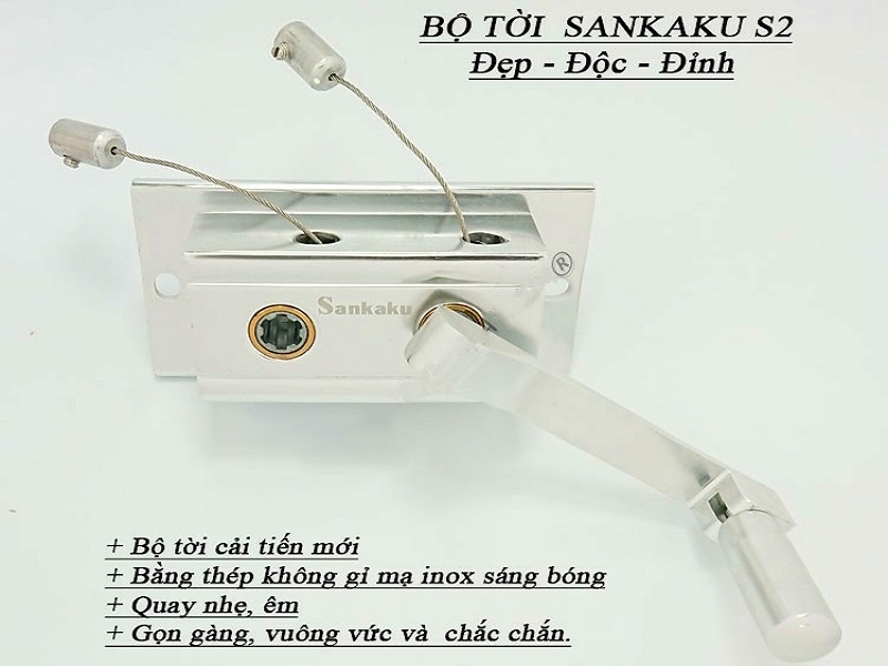 bộ tời giàn phơi thông minh sankaku S02