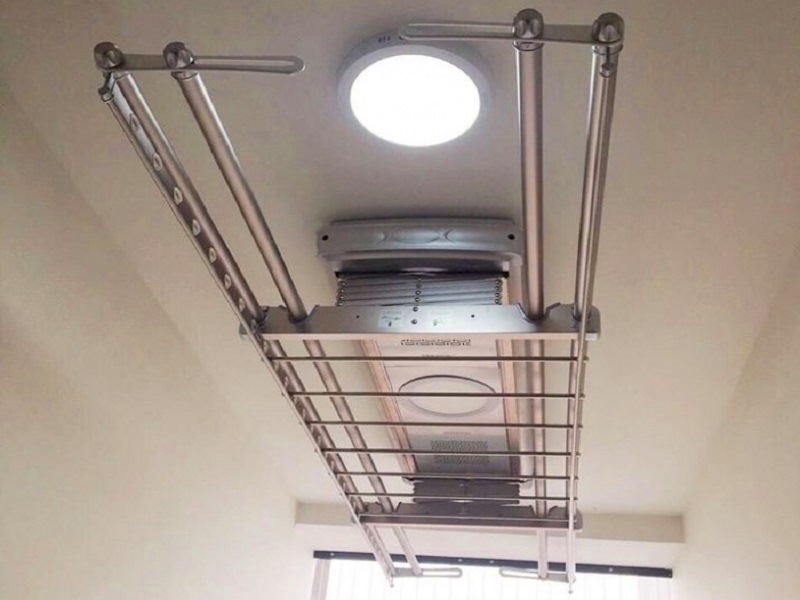 giàn phơi thông minh điều khiển điện tử từ xa tại huyện hoài đức