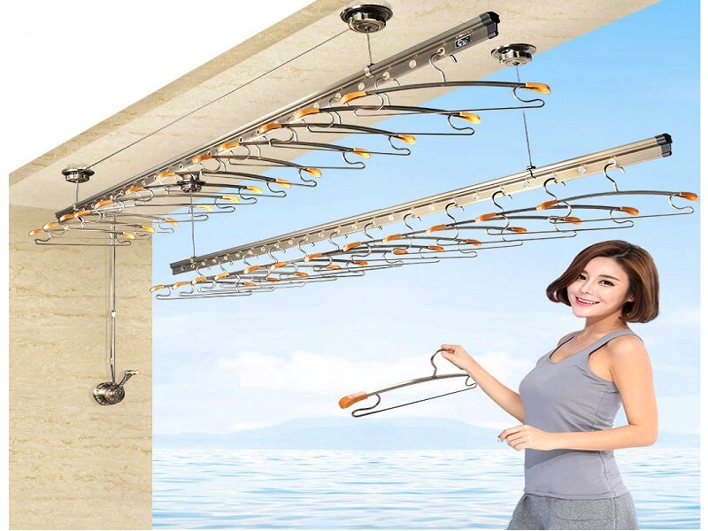 Giàn Phơi Thông Minh Gắn Trần Tại Hà Nội
