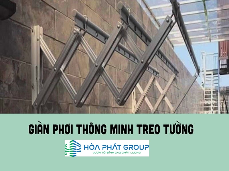 Giàn phơi thông minh gắn tường tại đan phượng giá rẻ