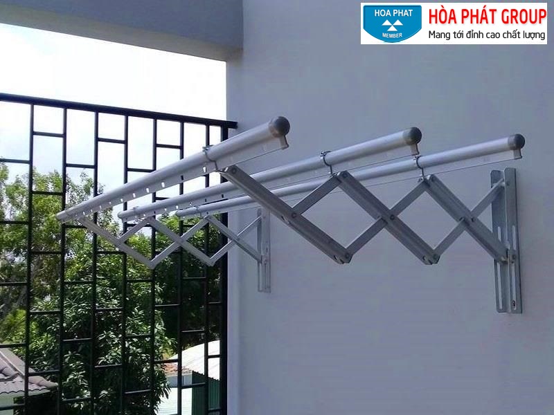 giàn phơi thông minh gắn tường tại thanh hóa nhôm không gỉ