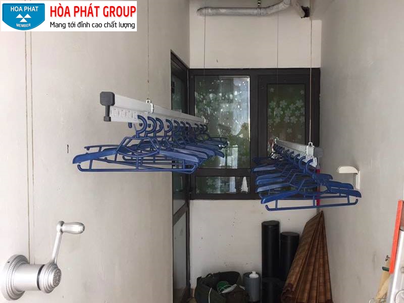 giàn phơi thông minh hòa phát ks950 chính hãng