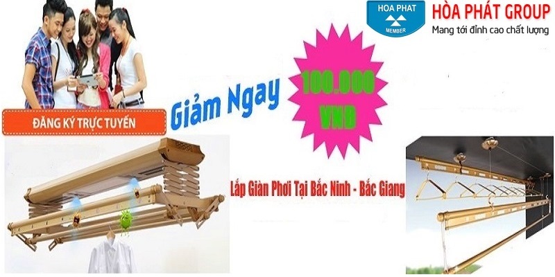 giàn phơi thông minh tại bắc ninh giá tốt nhất