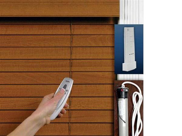 Rèm sáo gỗ tự động cho chung cư cao cấp