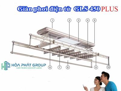 Giàn Phơi Điều Khiển Từ Xa GLS450 PLUS