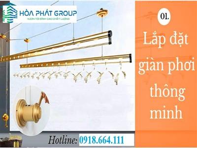 Lắp Đặt Giàn Phơi Thông Minh Tại Thanh Trì