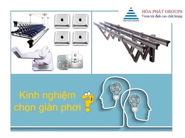 Nên mua giàn phơi gắn tường hay giàn phơi gắn trần