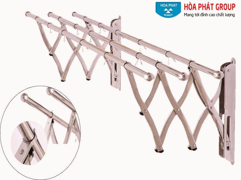 Giàn phơi gắn tường inox HP-304